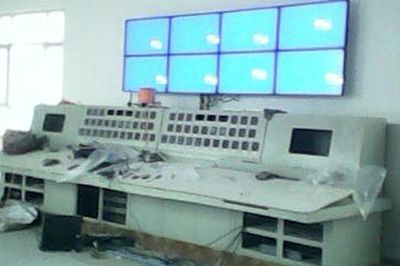 宁夏中卫铁矿LCD液晶拼接墙_深圳市蓝盾专显电子科技_大屏幕显示业绩榜